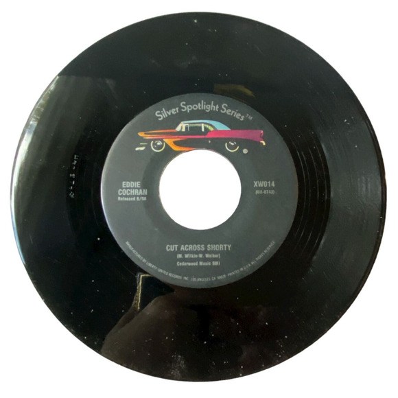 Eddie Cochran Summertime Blues Cut Across Shorty Vinyl 1986 Reissue Capitol - Picture 6 of 8